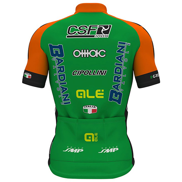 2017 Maglia Bardiani CSF bianco e verde - Clicca l'immagine per chiudere